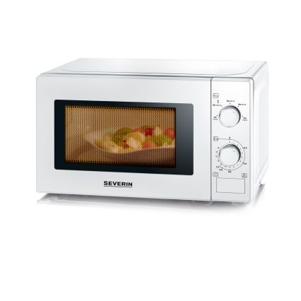 Severin MW 7770 - Forno a microonde 700W/230V 20 l bianco