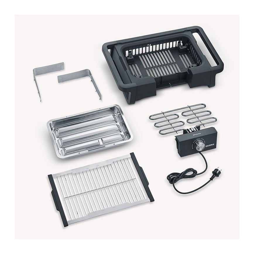 Severin PG 8123  - Griglia elettrica da tavolo 2300W/230V