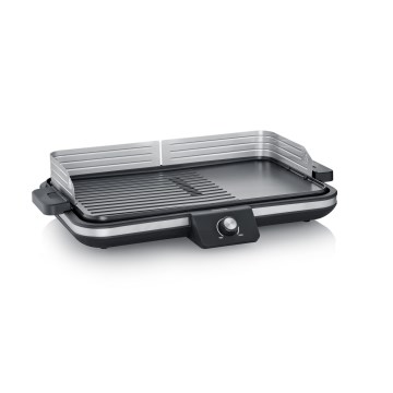 Severin PG 8564 - Grill elettrico da tavolo 2300W/230V 50x30 cm nero