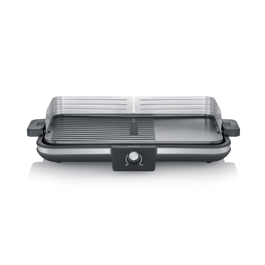 Severin PG 8564 - Grill elettrico da tavolo 2300W/230V 50x30 cm nero