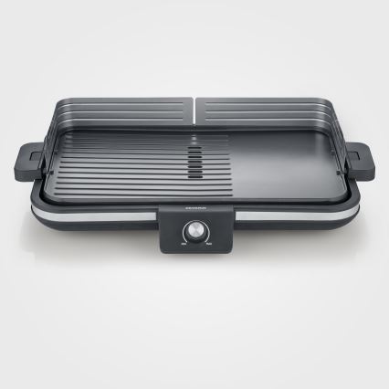 Severin PG 8564 - Grill elettrico da tavolo 2300W/230V 50x30 cm nero