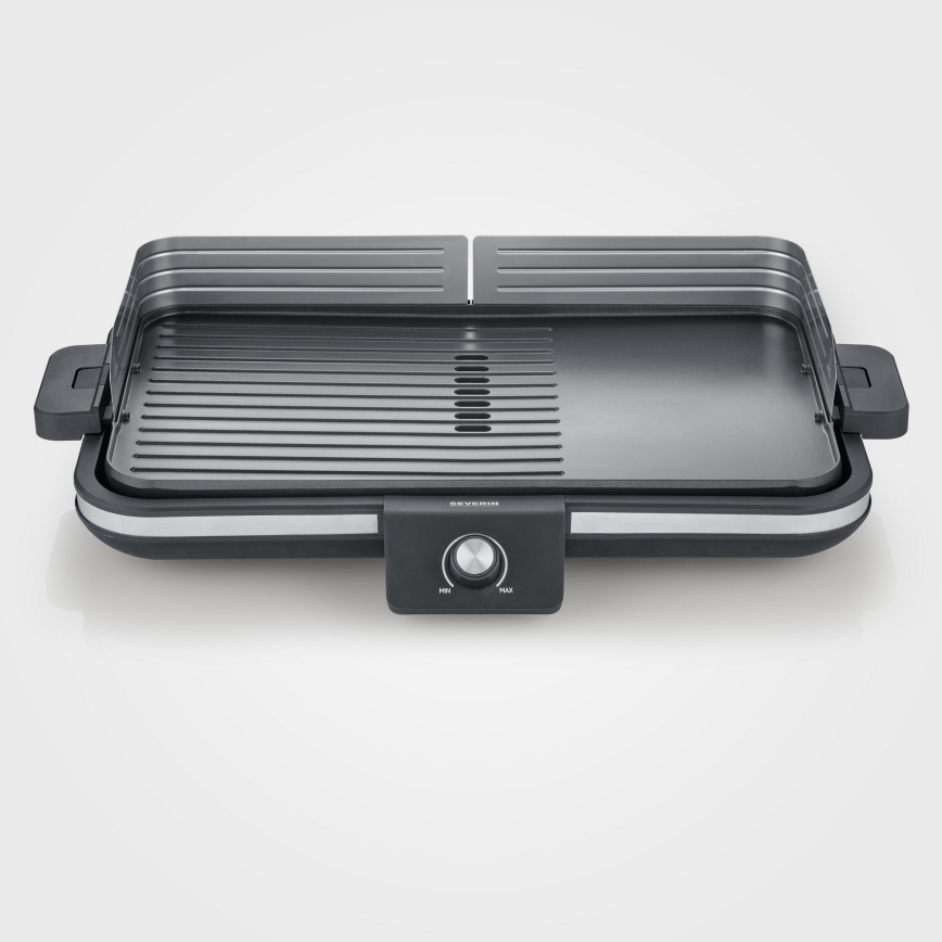 Severin PG 8564 - Grill elettrico da tavolo 2300W/230V 50x30 cm nero