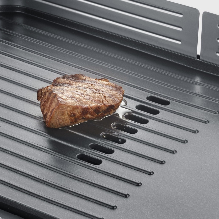 Severin PG 8564 - Grill elettrico da tavolo 2300W/230V 50x30 cm nero