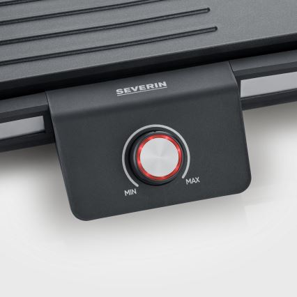 Severin PG 8564 - Grill elettrico da tavolo 2300W/230V 50x30 cm nero
