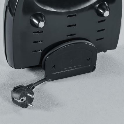 Severin SA 2969 - Tostapane 700W/230V acciaio inox/nero