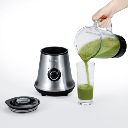 Severin SM 3737 - Frullatore da tavolo 1 L 500 W/230 V acciaio inox/nero