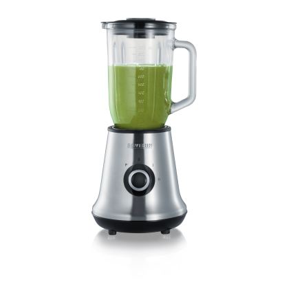 Severin SM 3737 - Frullatore da tavolo 1 L 500 W/230 V acciaio inox/nero