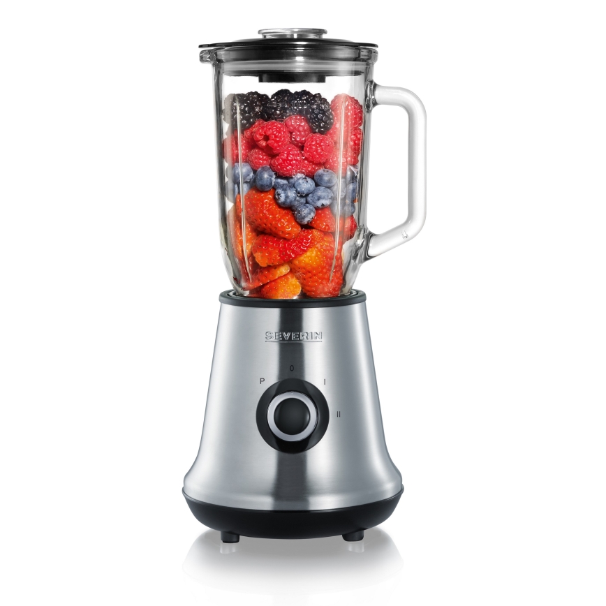 Severin SM 3737 - Frullatore da tavolo 1 L 500 W/230 V acciaio inox/nero