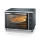 Severin TO 2058 - Forno ventilato con grill e pietra refrattaria per pizza 1800W/230V 42 l nero