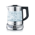 Severin WK 3473 - Bollitore rapido con filtro, 1 l, 2200W/230V, acciaio inox/vetro