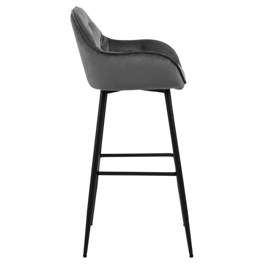 Sgabello AYLIN 1 pz grigio scuro