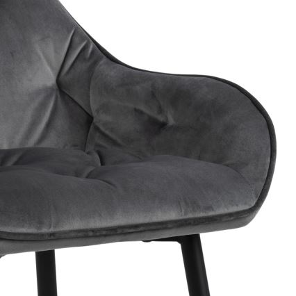 Sgabello AYLIN 1 pz grigio scuro
