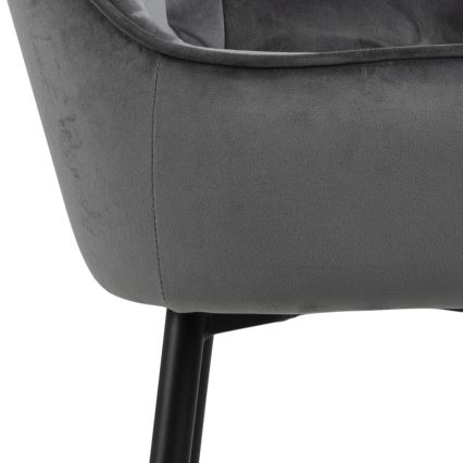Sgabello AYLIN 1 pz grigio scuro