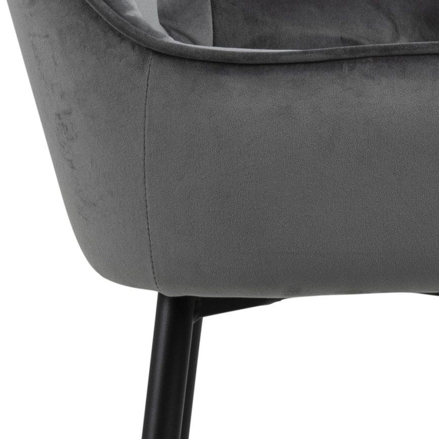 Sgabello AYLIN 1 pz grigio scuro