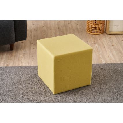 Sgabello CUBI 40x40 cm giallo