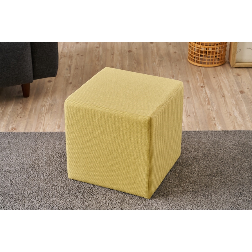 Sgabello CUBI 40x40 cm giallo