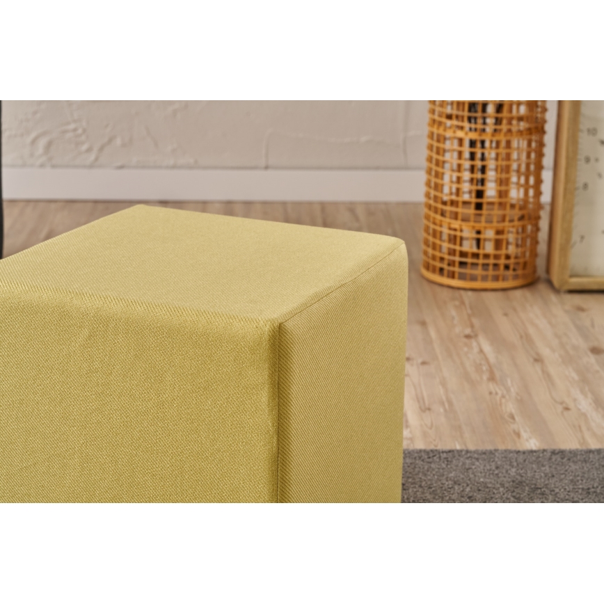 Sgabello CUBI 40x40 cm giallo