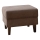 Sgabello GALA 42x54 cm marrone scuro