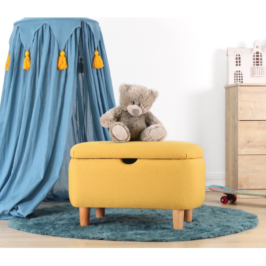 Sgabello PIXI 37x61 cm giallo