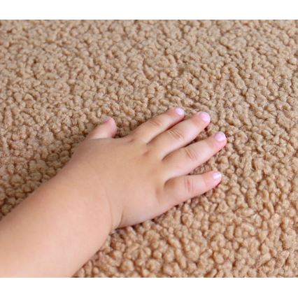 Sgabello PIXI Ø 38 cm, marrone