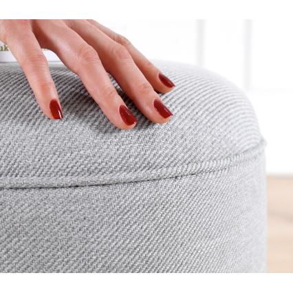 Sgabello PIXI Ø 40 cm grigio