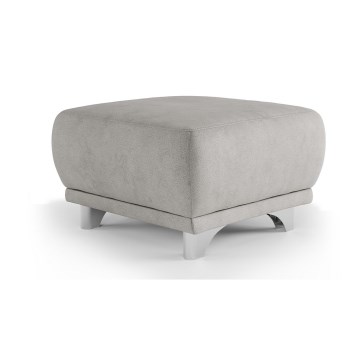Sgabello RIMINI 66x66 cm grigio chiaro