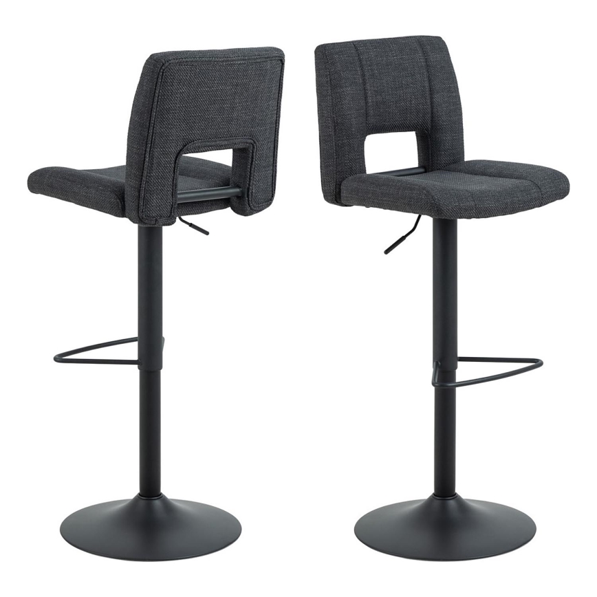 Sgabello SERENA 1 pz grigio scuro