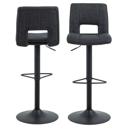 Sgabello SERENA 1 pz grigio scuro