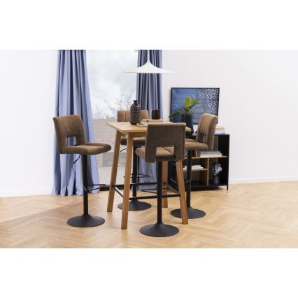 Sgabello SERENA 1 pz marrone chiaro