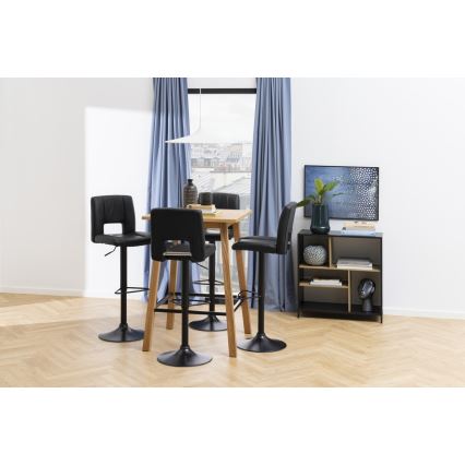 Sgabello SERENA 1 pz nero