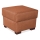 Sgabello VIVA 51x51 cm arancione