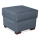 Sgabello VIVA 51x51 cm blu
