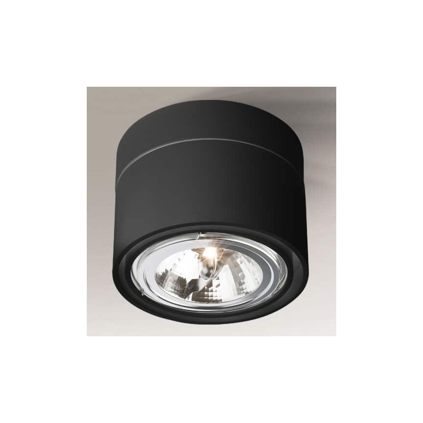 Shilo - Faretto 1xGU10/15W/230V nero