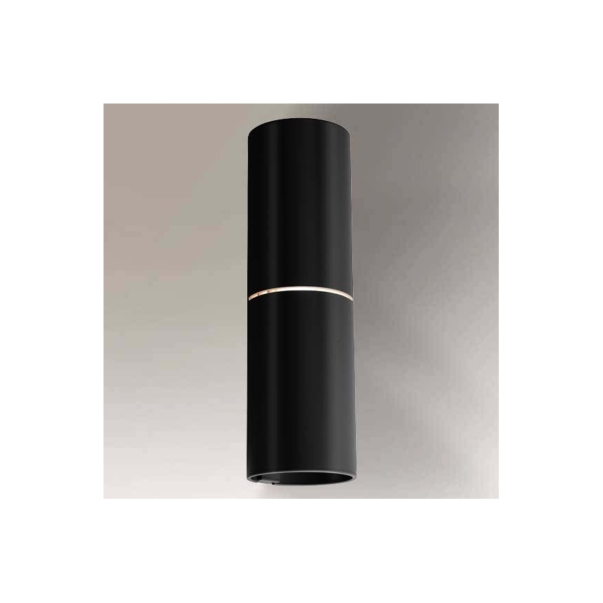 Shilo - Plafoniera  1xG9/10W/230V nera