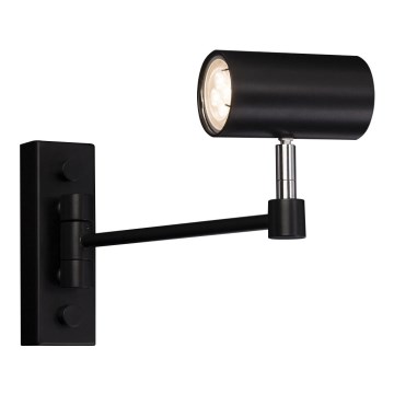 Shilo - Lampada da muro 1xGU10/15W/230V nera