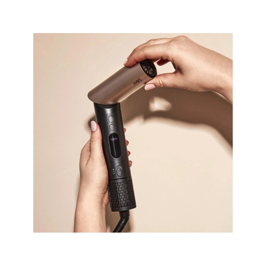 Silk’n - Asciugacapelli SILKYAIR FLEX 230V nero/oro