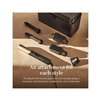 Silk’n - Asciugacapelli SILKYAIR FLEX 230V nero/oro