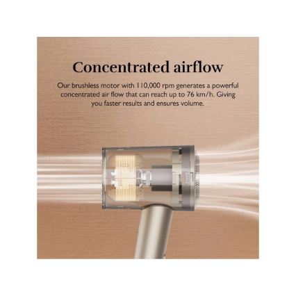 Silk’n - Asciugacapelli SILKYAIR PRO 1600W/230V dorato