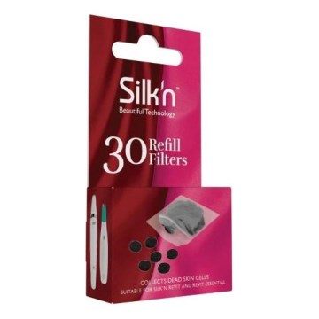 Silk’n - Filtri di ricambio per il dispositivo di peeling REVIT ESSENTIAL 2.0, confezione da 30 pezzi