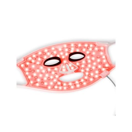 Silk’n - LED RGB maschera facciale terapeutica LED/5V 2000 mAh bianca + telecomando