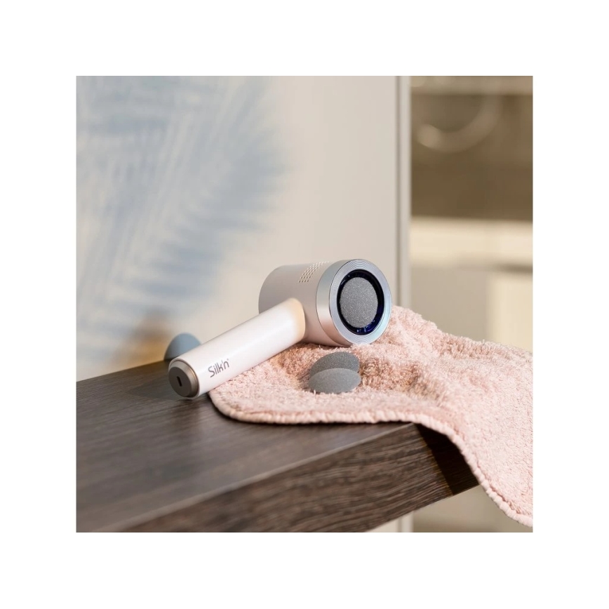 Silk’n - Lima elettrica per i piedi VACUPEDI 5V/1500 mAh bianca