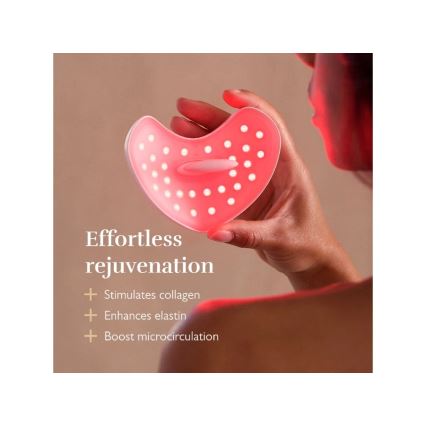 Silk’n - Maschera terapeutica a LED per le labbra LED/5V 500 mAh beige