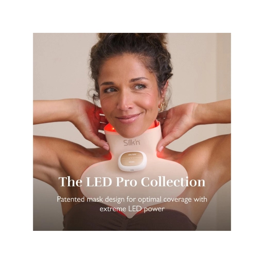 Silk’n - Maschera terapeutica LED per il torace LED/5V beige