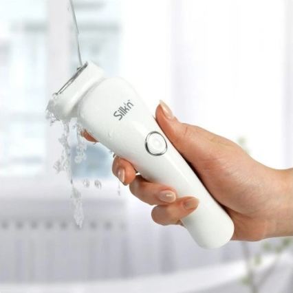 Silk’n - Rasoio elettrico da donna LADY SHAVE Wet&Dry 2xAAA bianco