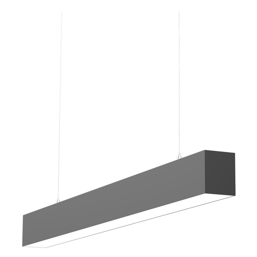 Sinclair - Plafoniera LED LSM LED/20W/230V 3000K/4000K/5000K 60 cm nero