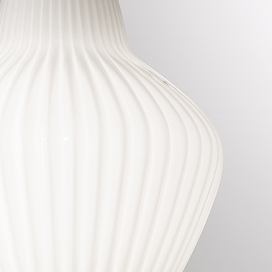 SIRU - Lampadario a sospensione con filo LONDON 1xE27/60W/230V bianco/cromo lucido Vetro veneziano