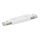 Sistema a binario fine cap con power connection Monofase TRACER dritto bianco