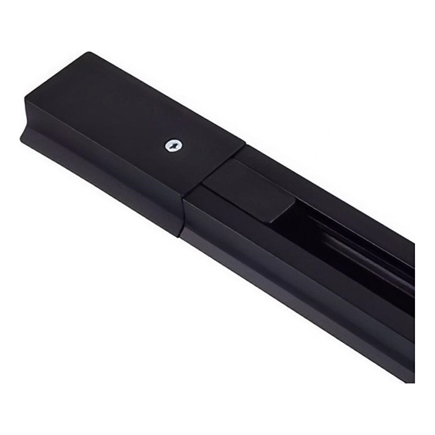 Sistema a binario monofase, 1 m, nero