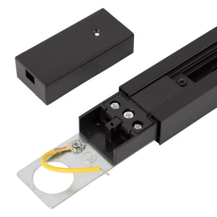 Sistema a binario Monofase TRACK 1 m nero