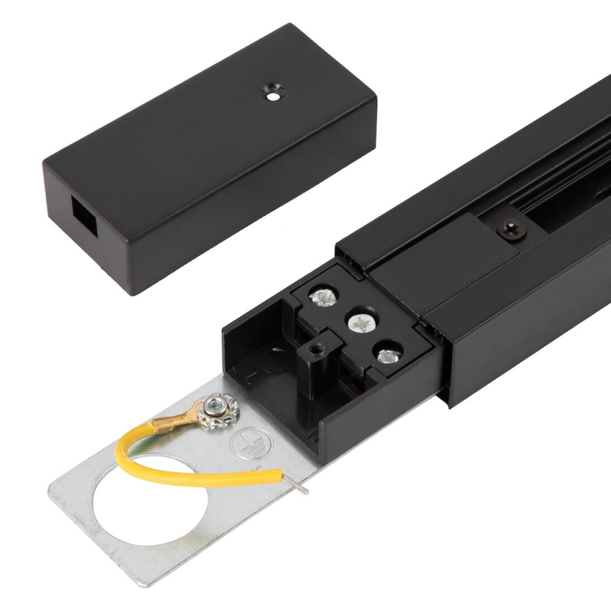 Sistema a binario Monofase TRACK 1 m nero